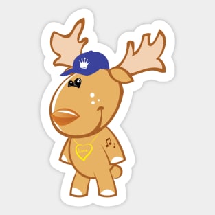 Jordin the Deer Sticker